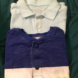 Bundle of 2 boys' Oshkosh shirts