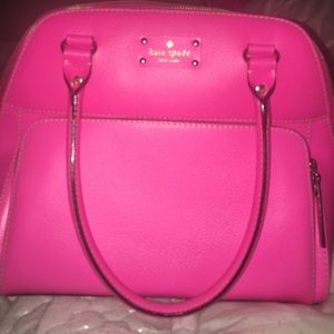 Neon pink Kate spade Rachelle large