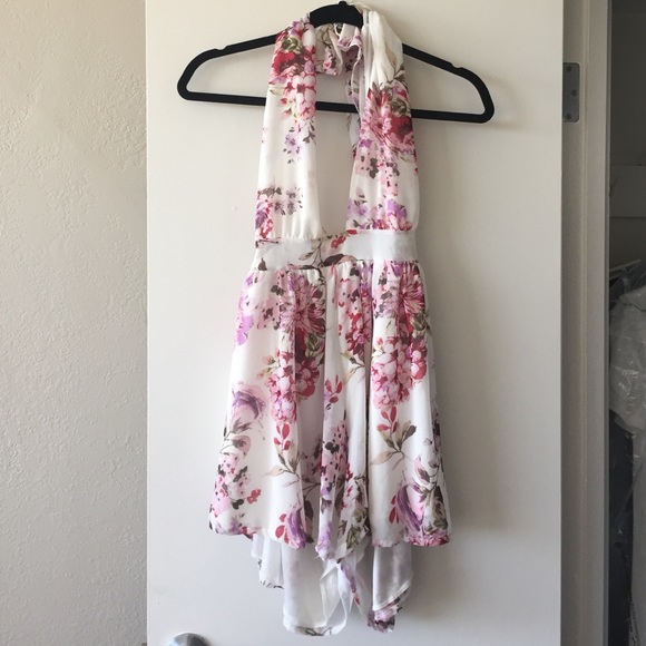 Other - Floral halter romper