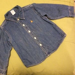 BABY GAP TODDLERS DENIM SHIRT