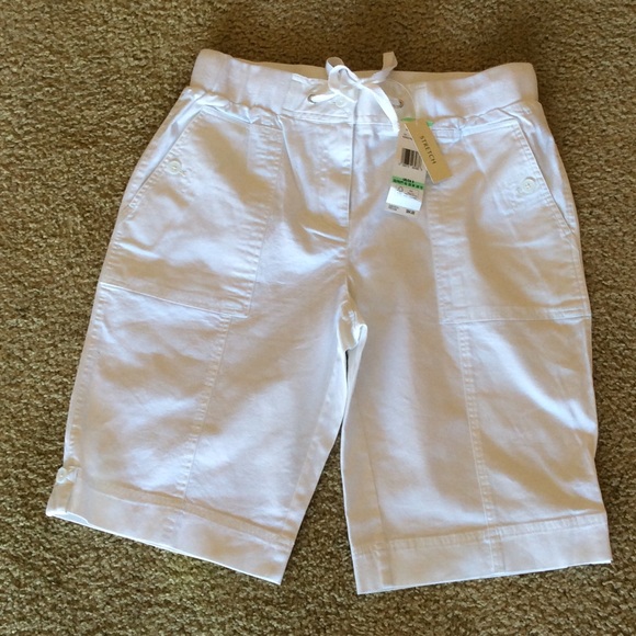NWT $64 Jones New York Sport Stretch Bermuda Short