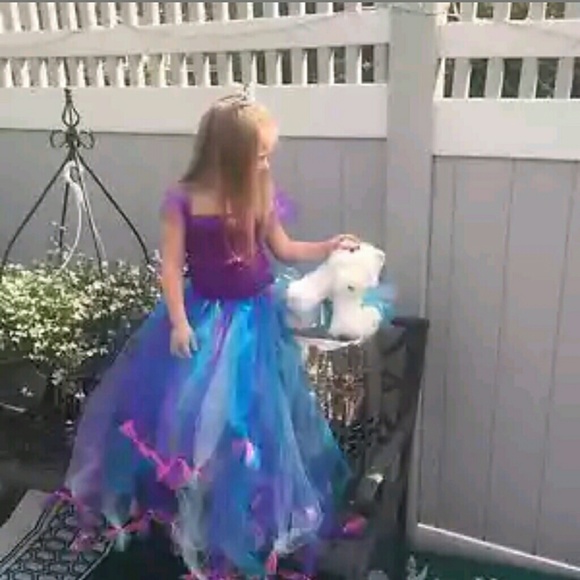 HANDCRAFTED~HOST PICK🎉GIRLS PARTY "PRINCESS" TULLE DRESS - Picture 4 of 8