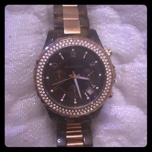 Mk tortoise shell watch