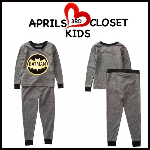 ❗️1-HOUR SALE❗️BATMAN 'VINTAGE' PAJAMAS SET PJs - Picture 4 of 4