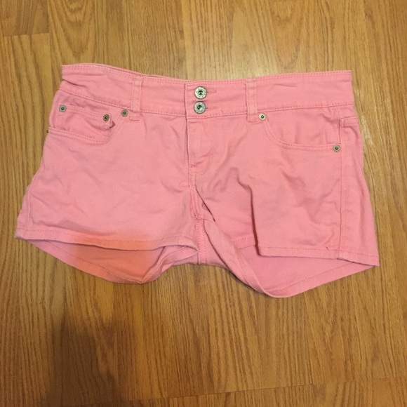 Pink Levi Shorts
