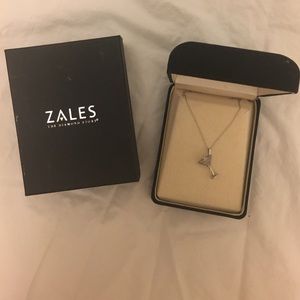 Never worn diamond martini necklace 🍸