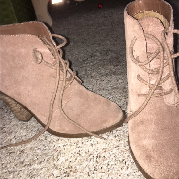 Taupe Jessica Simpson booties