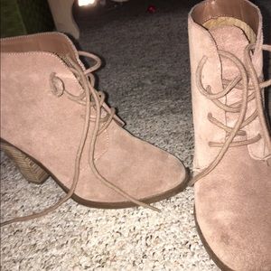 Taupe Jessica Simpson booties