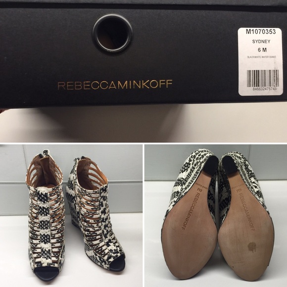 NIB Rebecca Minkoff Sydney Cage Sandals - Picture 2 of 3
