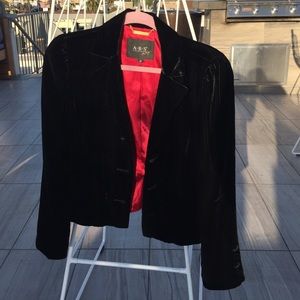 ABS Collection Allen Schwartz Velvet Jacket