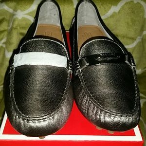 Coach Metallic Nola loafers