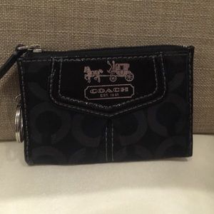 COACH key chain coin pouch
