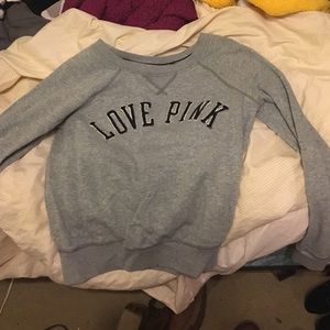 Pink Victoria secret crew neck