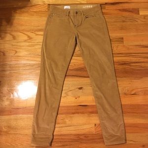 Beige Gap Corduroy Pants