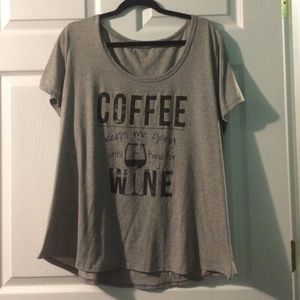 Coffee graphic tee