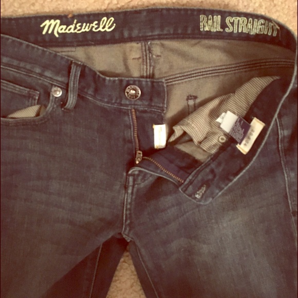 Madewell Rail Straight Jeans