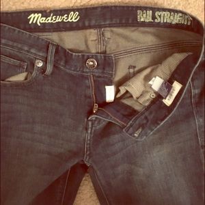 Madewell Rail Straight Jeans