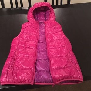 Retro neon ski vest