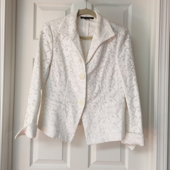 White button jacket