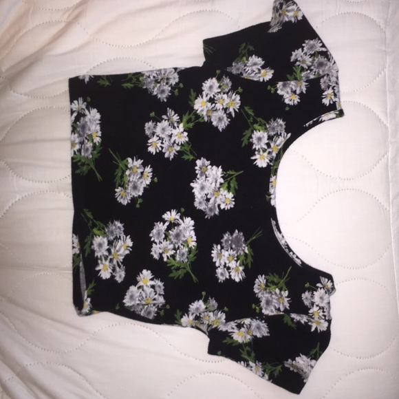 Floral crop top