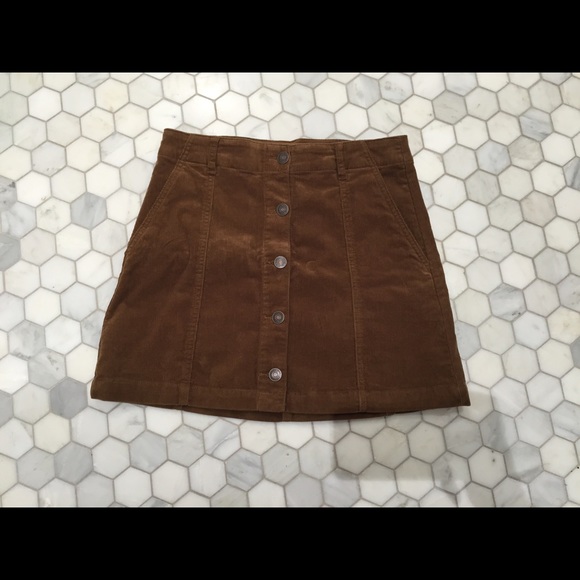 brown skirt forever 21