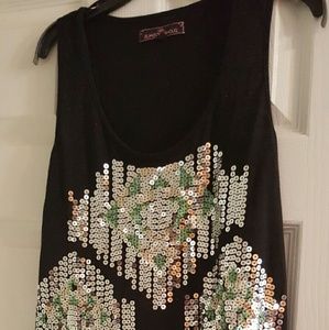 Sequined Tank top
