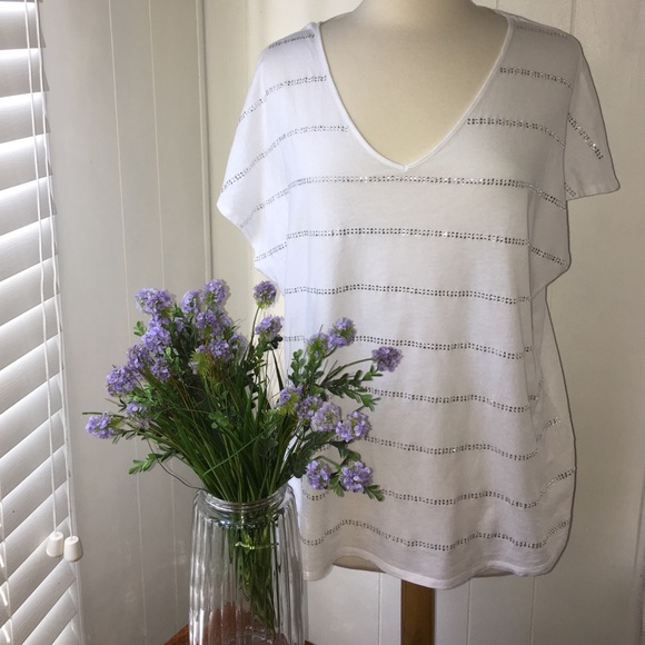 CHAUS BLING TUNIC TOP