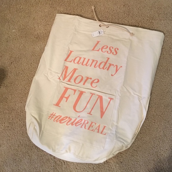 Aerie laundry bag. New with tags!!