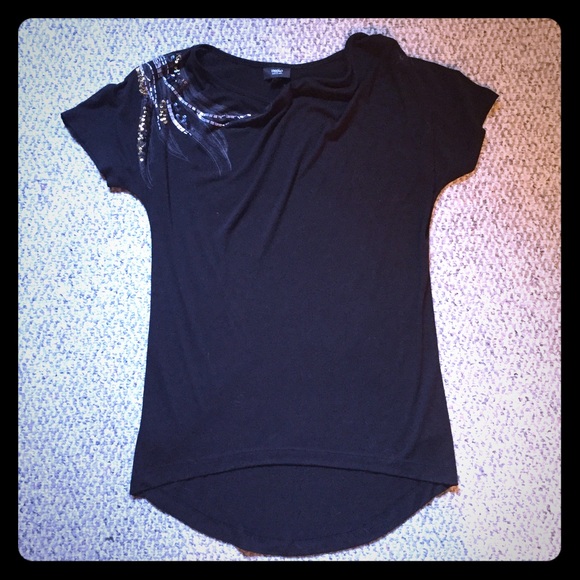 Scoop neck dress tshirt
