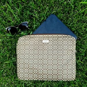 Coach laptop sleeve