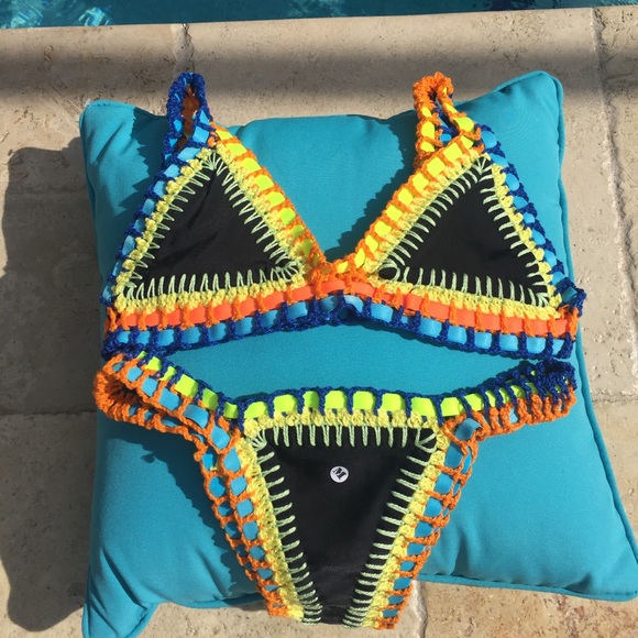 Adorable Brazilian Bikini hand made 👙💋