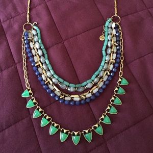 🎯Stella & Dot Sutton Green Stone Necklace set🎯