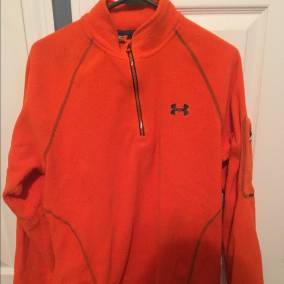 Orange UnderArmour Sweatshirt