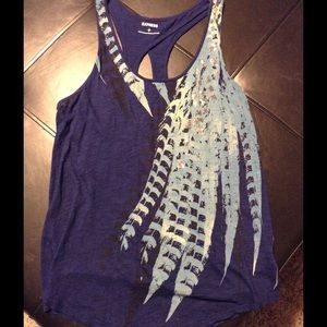EUC keyhole tank top