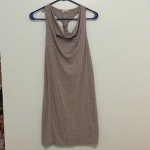 Gray Knit Dress