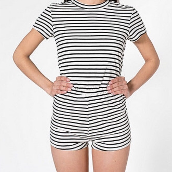 American apparel Tshirt Romper
