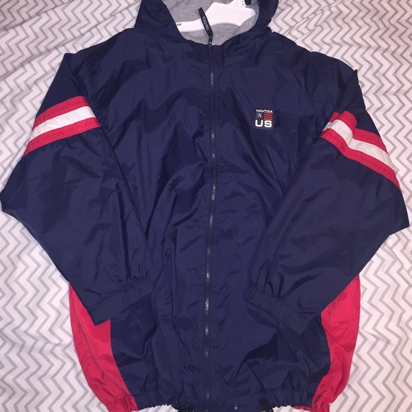 vintage nautica windbreaker
