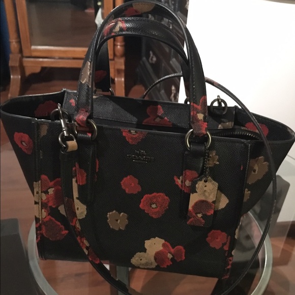 Coach floral bag