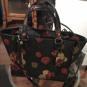 Coach floral bag