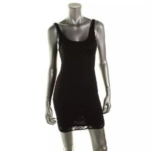 NWT- LACE material girl dress - with back cut outs