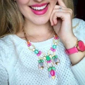 Stella and dot Tropicana statement necklace
