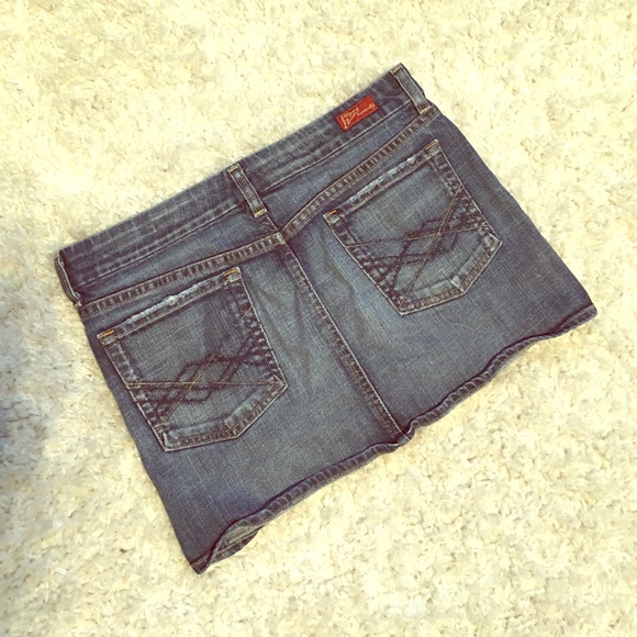 Citizens of Humanity denim mini skirt