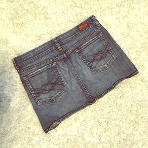 Citizens of Humanity denim mini skirt