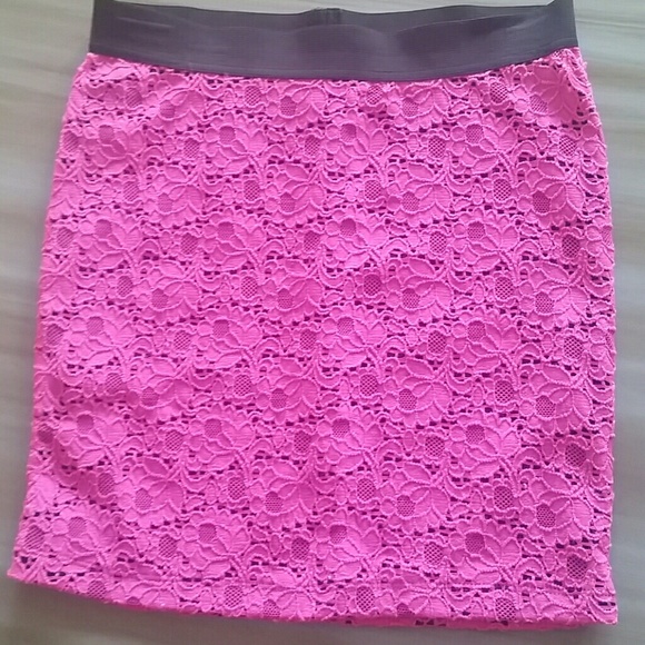 Candies fucshia mini skirt