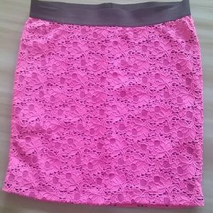 Candies fucshia mini skirt