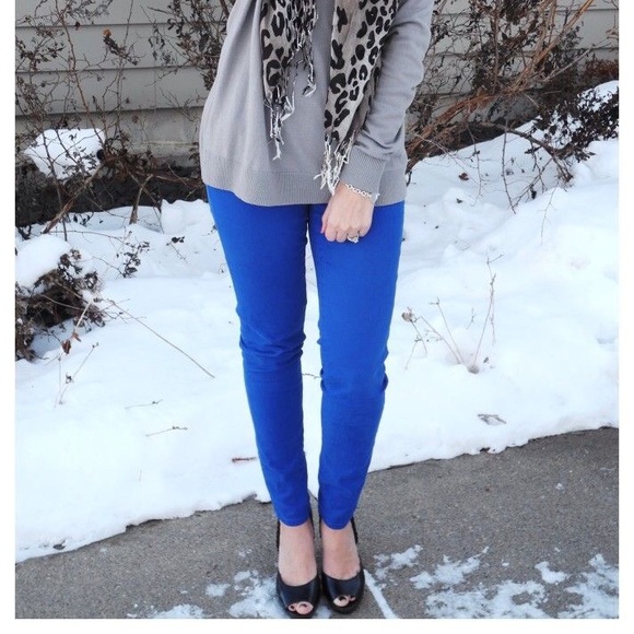 Bright BLUE jeans