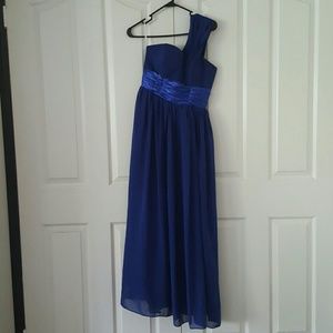 Blue Evening Gown