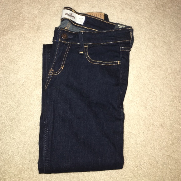 Hollister Super Skinny Dark Wash Jeans Size 1R