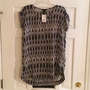 H&M: Wear w/Slacks, Jeans or Leggings Blouse/Tunic