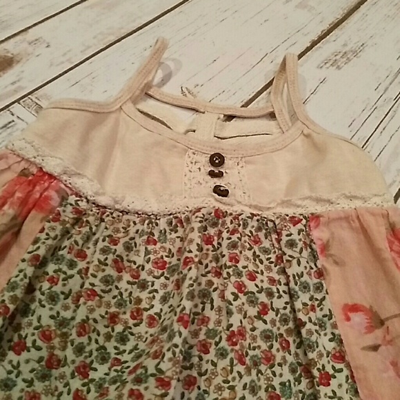 Bundled Beautiful boho dress with lace tulle - Picture 3 of 3